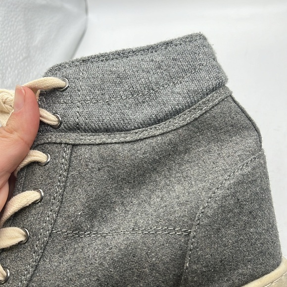 Roxy Autumn Hidden Wedge Sneakers Shoes Gray Womens Size 10 - Picture 8 of 15